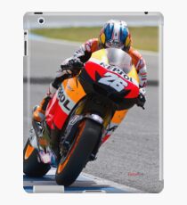 Dani Pedrosa in Jerez 2012 iPad Case/Skin