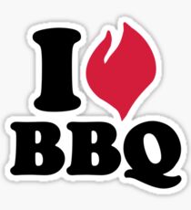 I love BBQ Sticker