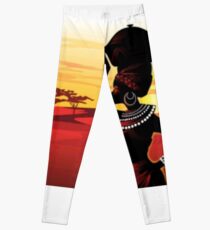 Die Afrikanerin Leggings