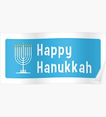 Hanukkah sticker Poster