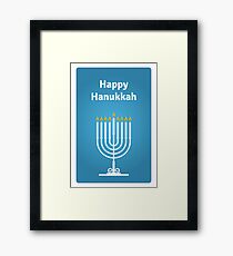 Happy Hanukkah Framed Print
