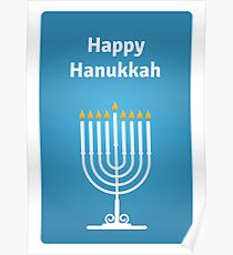 Happy Hanukkah Poster
