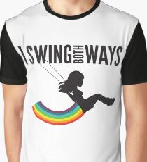 I Swing Both Ways Graphic T-Shirt