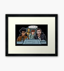 IT Wars Framed Print
