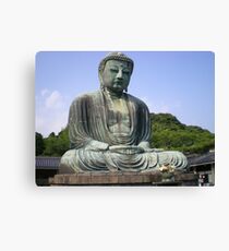 kamakura lord buddha Canvas Print