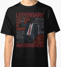 Barney Stinson - Legendary T-shirt of Awesomeness Classic T-Shirt