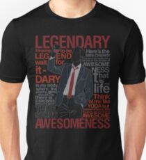 Barney Stinson - Legendary T-shirt of Awesomeness Unisex T-Shirt