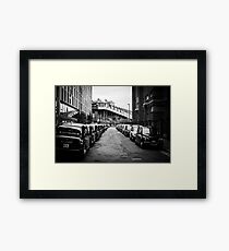 Taxi! Framed Print