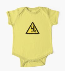 Danger Cliff, Chinese Sign One Piece - Short Sleeve