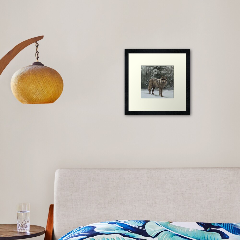 Luna Framed Art Print