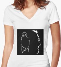 Clint Eastwood - Icon 2 Women's Fitted V-Neck T-Shirt
