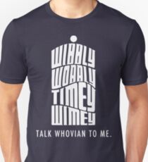 Talk Whovian To Me Unisex T-Shirt