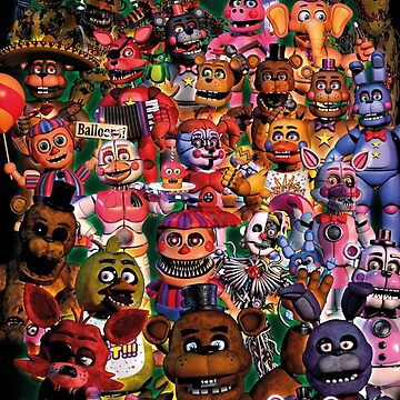 Notebook 5 Nights with Freddie Five Nights At Freddy & #039;s FNAF