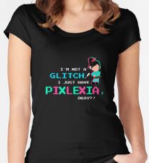 Pixlexia Women's Fitted Scoop T-Shirt