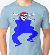 ★ټPirate Skull Style Hilarious Clothing & Stickersټ★ Unisex T-Shirt