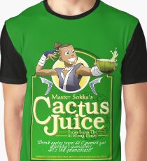 Master Sokka's Cactus Juice Graphic T-Shirt