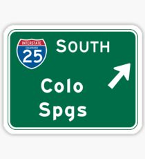 Colorado Springs, CO, USA Sticker