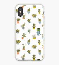 Kaktus-Töpfe iPhone-Hülle & Cover