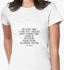 Favorite Salinger Quote Women's Fitted T-Shirt