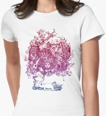 Dreaming Bear Women's Fitted T-Shirt