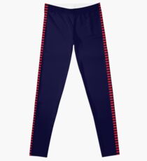 Corellian Blood-stripe - Red on Blue (Han Solo) Leggings