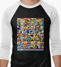G.I. Joe in the 80s! (Version B) Men's Baseball ¾ T-Shirt
