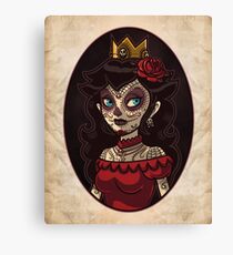 Dia de la Princesa Canvas Print