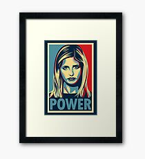 Power Framed Print