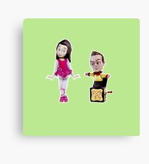 Stop Motion Christmas - Jeff/Annie (Style A) Canvas Print