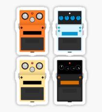 Guitar Pedals - Set #1 Sticker
