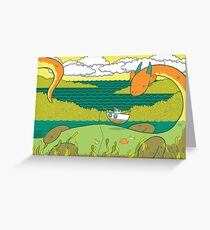 Loch Nessie Greeting Card