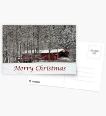 Merry Christmas Card Postcards
