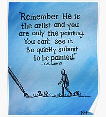 C.S. Lewis Quote Poster