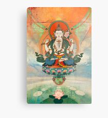 Buddha Meditation Metal Print