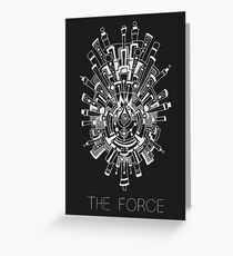 The Force Greeting Card