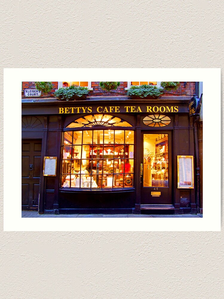 Bettys Tea Room Stonegate York Art Print