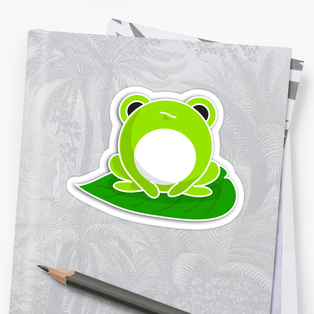 "Kawaii Frog" Stickers by Yincinerate | Redbubble