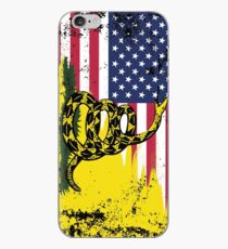 American Gadsden Flag Worn iPhone Case