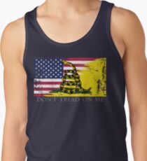 Camiseta de tirantes Bandera estadounidense de Gadsden usada