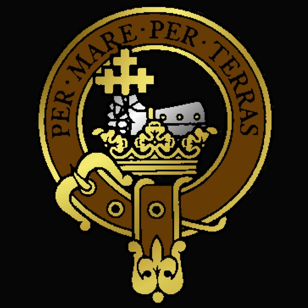 "McDonald Family crest" by Gowombat Redbubble