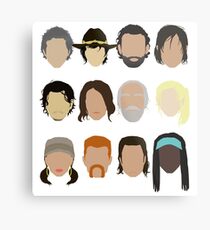 The Walking Dead Metal Print