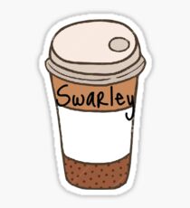 Swarley Coffee Cup Sticker