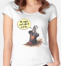All Right, We'll Call It A Draw Women's Fitted Scoop T-Shirt