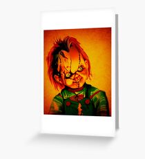 Chucky Greeting Card
