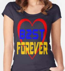 ㋡♥♫Love B2ST Forever Splendiferous Clothes & Stickers♪♥㋡ Women's Fitted Scoop T-Shirt