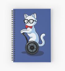 Cuaderno de espiral Blanco y Nerdy