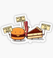 Occupy Stomach Sticker
