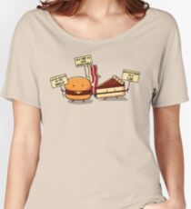 Occupy Stomach Women's Relaxed Fit T-Shirt