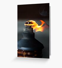 Torch Grußkarte