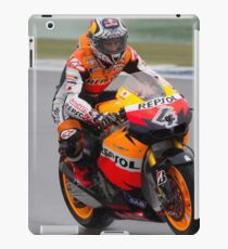 Andrea Dovizioso at Assen 2011 iPad Case/Skin